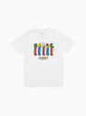 Dispensable Tee White by PLAYDUDE by Couverture & The Garbstore
