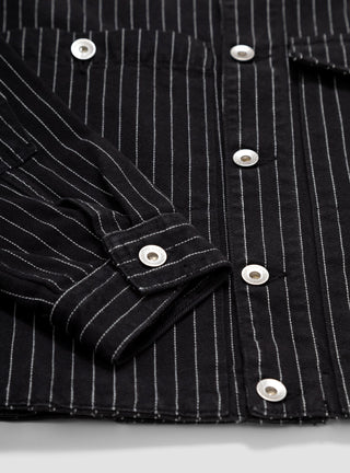Pinkley Jacket Pinstripe Black by YMC by Couverture & The Garbstore