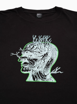 Brain Roots Long Sleeve T-shirt Black by Brain Dead by Couverture & The Garbstore