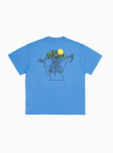 Electric Owl T-shirt China Blue by Brain Dead | Couverture & The Garbstore