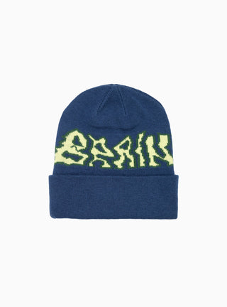 Prehistoric Logo Wool Beanie Navy by Brain Dead | Couverture & The Garbstore