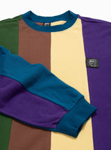 Vet Panelled Long Sleeve Mock Neck T-shirt Slate by Brain Dead | Couverture & The Garbstore