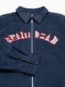 Cobblestone Cord Zip Shirt Jacket Mallard Blue by Brain Dead by Couverture & The Garbstore