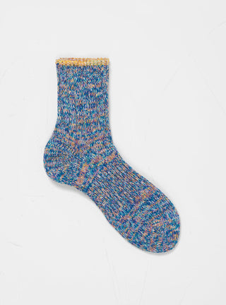 6 Colour Twister Heather Socks Blue by Mauna Kea | Couverture & The Garbstore