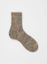 6 Colour Twister Heather Socks Brown by Mauna Kea | Couverture & The Garbstore