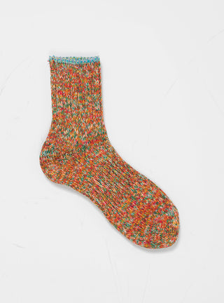 6 Colour Twister Heather Socks Red by Mauna Kea | Couverture & The Garbstore