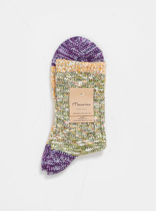 3 Point Switching Socks Green by Mauna Kea | Couverture & The Garbstore