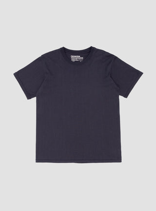 Loopwheel Coolmax Tee Navy by nanamica | Couverture & The Garbstore