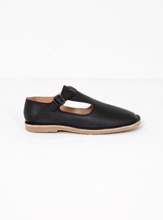 Demossa Leather T-Bar Pump Black by Hereu | Couverture & The Garbstore