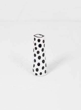 Spots I Stem Vase Black & White by Rhea Kalo | Couverture & The Garbstore