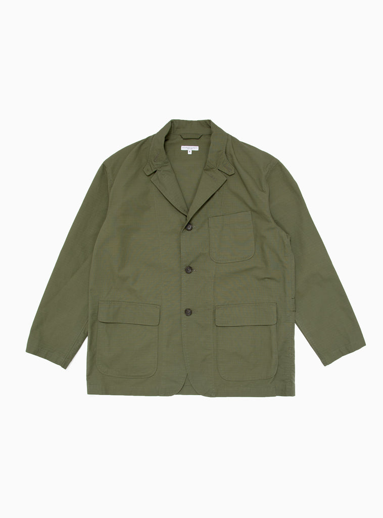 Loiter Jacket Olive Ripstop by Engineered Garments by Couverture & The Garbstore