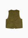 Upland Vest Olive Ripstop by Engineered Garments by Couverture & The Garbstore