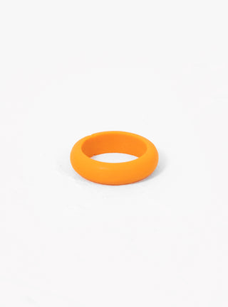 Simple Round Ring Orange by Helena Rohner | Couverture & The Garbstore