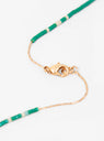 Short Miyuki Beads Necklace Green Mix by Helena Rohner by Couverture & The Garbstore