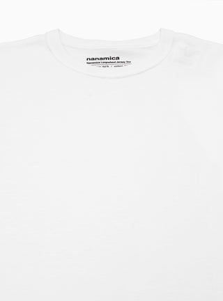 Loopwheel COOLMAX Jersey Tee White by nanamica by Couverture & The Garbstore