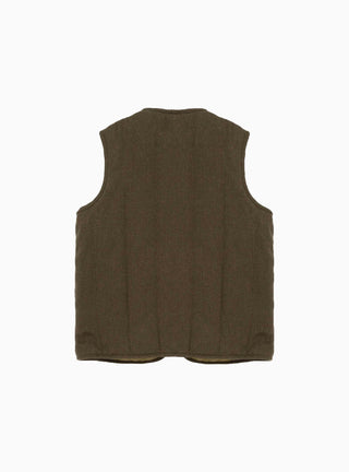 Reversible Liner Vest Olive by Garbstore by Couverture & The Garbstore