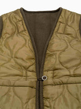 Reversible Liner Vest Olive by Garbstore | Couverture & The Garbstore