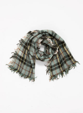 Silya Scarf Green Multi Check by Bellerose | Couverture & The Garbstore