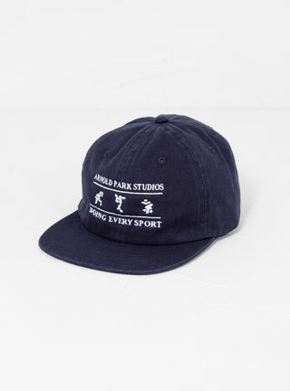 Every Sport 6-panel Cap Navy by Arnold Park Studios | Couverture & The Garbstore