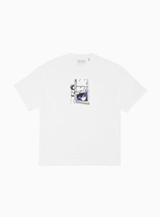 Window Drips Short Sleeve T-shirt White by Arnold Park Studios | Couverture & The Garbstore