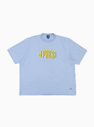 French Terry Logo T-shirt Sax Blue by J. Press by Couverture & The Garbstore