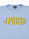 French Terry Logo T-shirt Sax Blue by J. Press by Couverture & The Garbstore