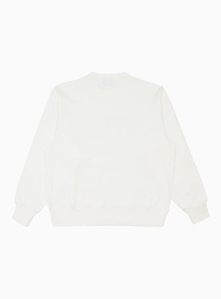 French Terry Logo Sweatshirt White by J. Press by Couverture & The Garbstore