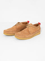Weaver Weft Shoes Light Tan Suede by Clarks Originals | Couverture & The Garbstore