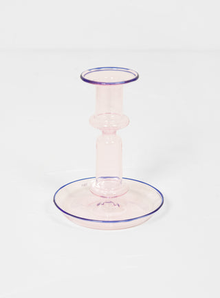 Flare Medium Glass Candle Holder Pink & Blue by Hay | Couverture & The Garbstore