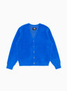 Shaggy Cardigan Royal Blue by Stüssy by Couverture & The Garbstore