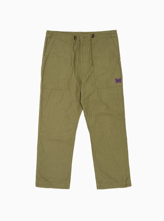 String Fatigue Pant Olive Sateen by Needles by Couverture & The Garbstore