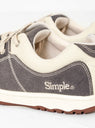 OS Sneakers Taupe Grey by Simple | Couverture & The Garbstore