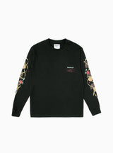 Montalbino Long Sleeve Tee Black by Reception | Couverture & The Garbstore