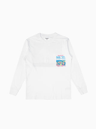 Raes Long Sleeve Tee White by Reception by Couverture & The Garbstore