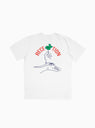 Oscar Short Sleeve Tee White by Reception | Couverture & The Garbstore