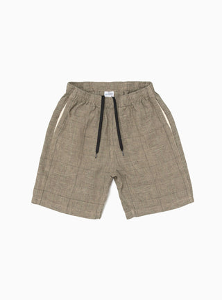 Home Party Short Brown Check by Home Party | Couverture & The Garbstore