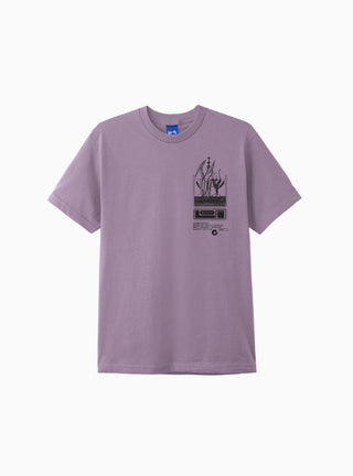 Antenna T-shirt Washed Berry by Lo-Fi | Couverture & The Garbstore