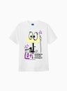 Catalogues T-shirt White by Lo-Fi by Couverture & The Garbstore