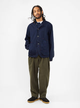 Pleated Hook Pant Olive by Garbstore | Couverture & The Garbstore
