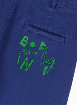 Gastro Dyed Herringbone Trousers Navy by Brain Dead | Couverture & The Garbstore