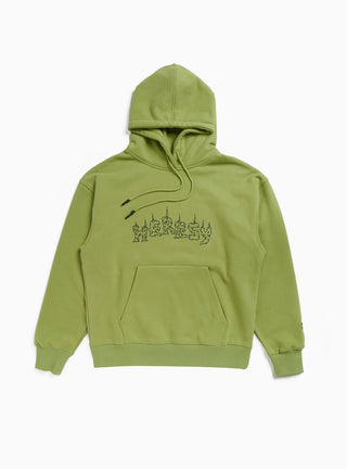 Candle Hoodie Green by Heresy | Couverture & The Garbstore