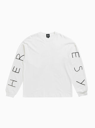 Wild Step Long Sleeve T-shirt White by Heresy | Couverture & The Garbstore
