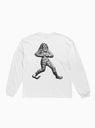 Wild Step Long Sleeve T-shirt White by Heresy | Couverture & The Garbstore