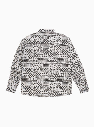 Woodblock Shirt Black & White by Heresy | Couverture & The Garbstore