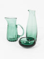 Tsugaru Vidro Pitcher Aqua Green by Hokuyo Glass | Couverture & The Garbstore
