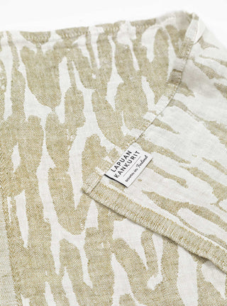 Jakala Tea Towel Olive by Lapuan Kankurit by Couverture & The Garbstore