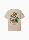 Garden Logo T-shirt Sand by Lo-Fi by Couverture & The Garbstore