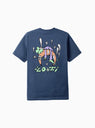 Snooze T-shirt Denim Blue by Lo-Fi | Couverture & The Garbstore