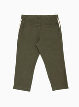 Pleated Hook Pant Olive by Garbstore | Couverture & The Garbstore