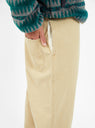 Pleated Hook Pant Tan by Garbstore | Couverture & The Garbstore